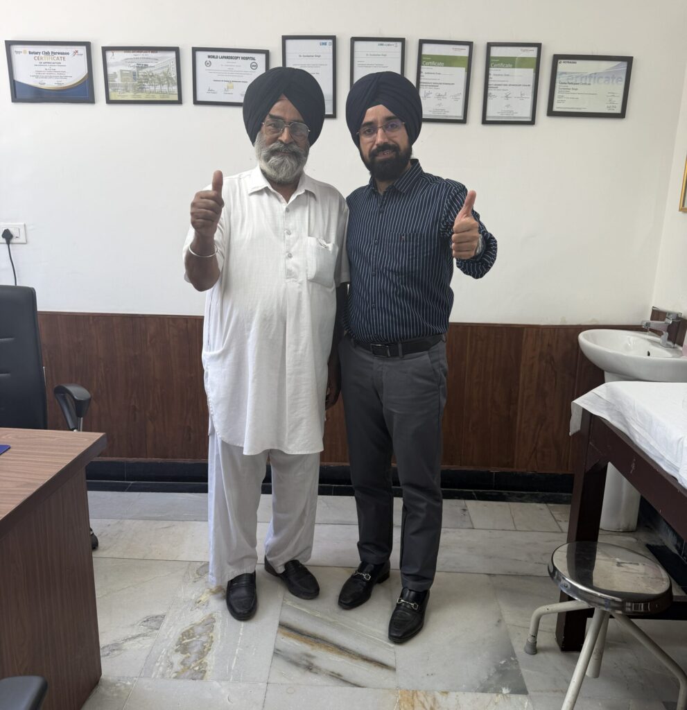 knee surgery Chandigarh patient Mohali orthopedic surgeon