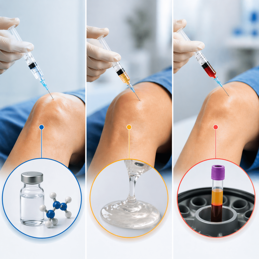 knee injection Mohali PRP injection hyaluronic acid joint pain treatment Chandigarh Srinagar