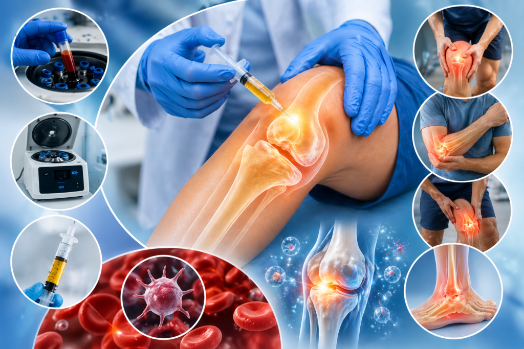 PRP therapy Mohali knee injection treatment Chandigarh Srinagar joint pain relief