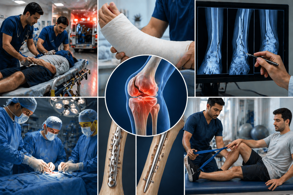 orthopedic doctor Mohali fracture treatment trauma surgery Chandigarh Srinagar