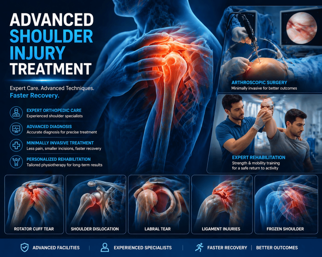 Shoulder Injury Specialist in Mohali for Sports Injuries