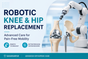 Robotic knee replacement Saharanpur and robotic hip replacement Saharanpur advanced orthopedic surgery treatment
