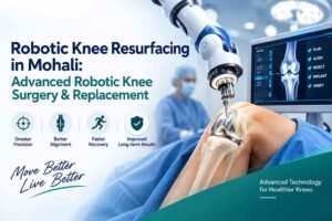 Robotic knee resurfacing in Mohali for advanced knee treatment